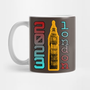 Happy New Year London 2023 T-Shirt Mug